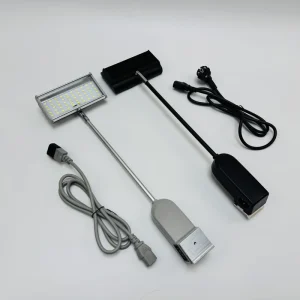 21W Adjustable Portable LED Arm Light with Plug Socket for Trade Shows and Exhibitions