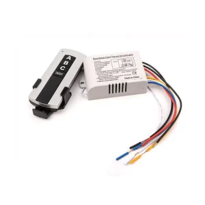 220V 3-Channel Wireless Digital Remote Control Switch for Lamps and Lights
