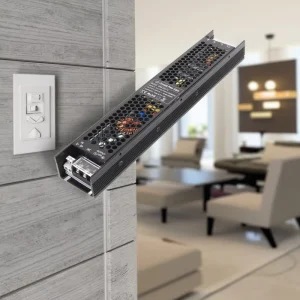 220V AC 48V Dc Triac Magnetic Track Light Dali Dimmable LED Driver 200W 0 10V Light Transformer Efficient AC DC Power Supply
