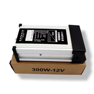 220V AC to DC 12V 25A IP65 Waterproof LED Light Power Supply Transformer 60W 100W 200W 300W 400W