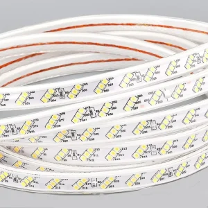 220V High Voltage Flexible LED Light Strip Outdoor Waterproof 2835 Colorful IP67 Garden Dimmable Home Decoration Ra80 3 Year