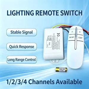 220V Intelligent Wireless Remote Control Switch for Smart Home System