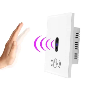 220V Smart Wall Switch AC Motion On/Off Light Embedded Hand Wave Human Body IR Sensor ABS Infrared Switch 240V