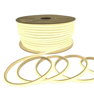 220V Ultra-Bright Flexible COB LED Strip Light Self-Adhesive IP20 Outdoor Lighting Ra90 CRI 50000