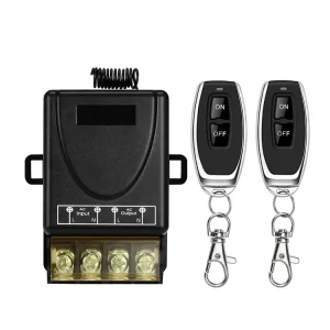 220V Wide-Voltage Single-Channel Remote Control Switch for Water Pump