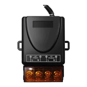 220V Wireless Remote Control Switch for High-Power Pump Motor and Lamp
