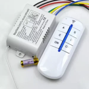 220V Wireless Remote Control Switch for Lighting 1-Channel 2-Channel and 4-Channel