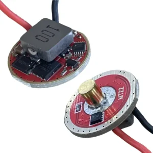 22mm UVC Buck Driver Board 3.7V 4.2V Input 6V 700mA Output Fits 5W 255 275 295 310 340nm LED 2 Lithium LED Lighting