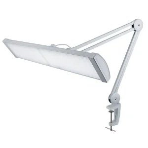 2300 Lumens LED Task Lamp with Clamp 30W 180 Pcs SMD LED 24 Inches Wide Lamp Table Clamp LED Light