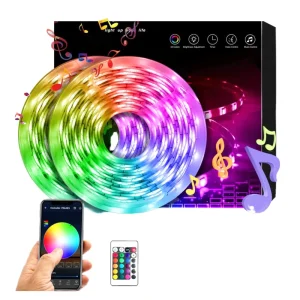 24-Key Smart LED Strip Light Remote Control with WiFi