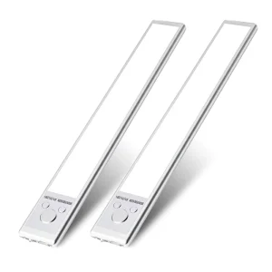 24 cm Rechargeable LED Motion Sensor Light with Magnetic Adhesive for Kitchen and Bedroom Cabinets