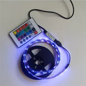 24 key Remote Control Diy Indoor TV Background Decor USB LED Light Strip