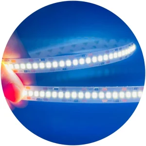 240-Chip LED Strip 12mm PCB 3000K 4000K 6000K 12000K SMD 2835 LED Strip Light for Aluminum Profile Linear Light