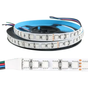 24V 120 LEDs/m SMD 5050 Flexible Strip RGB Red Yellow Green Blue White LED Tape Light