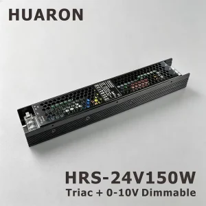 24V 150W Triac Dimmer with 0-10V Linear Dimming, 95% Dimming Linearity, EMC Anti-Interference, Single Output