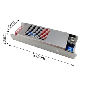 24V 4.16A 100W Ultra-Thin Single Output LED Strip Light Driver 180-250V AC-DC Dimmable Power Supply 95% Efficiency