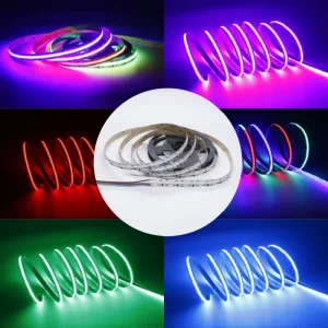 24V 720-LED WS2811 Integrated IC Addressable Copper 5m COB LED Strip Light IP68