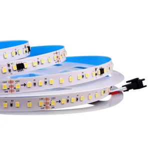 24V LED Chasing Strip Light 2835 120 LEDs 126 LEDs 8mm 10mm Running Water Flowing Car Waterproof Flexible 3000K