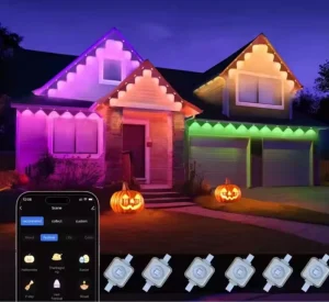 24V RGBIC LED Pixel String Light IP67 Outdoor Decorative