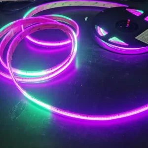 24V RGBIC Smart Pixel COB LED Strip Light 5V RGB Addressable
