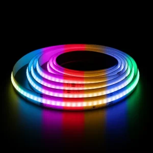 24V RGBW COB LED Strip Light 4 in 1 RGB+White High Density Dotless Flexible Linear Lighting for Professional Decor