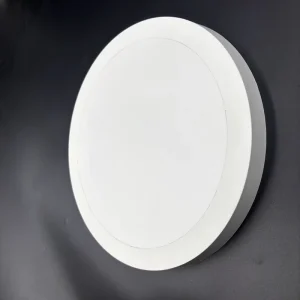 24W 12-Inch Round or Square SMD2835 LED Panel Light Surface Mounted IP20 for Home and Office