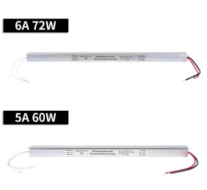 24W-DYQD 60W 220V Input 2A Output 12V 50/60Hz Single LED Driver Transformer with Multi-Protection