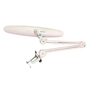 24W Ultra Bright Modern Adjustable Touch Control Clip on Dimmable LED Desk Lamp for Manicure Beauty Salon Office Home Use