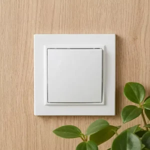 250V 10A One Gang One Way EU Wall Switch Socket