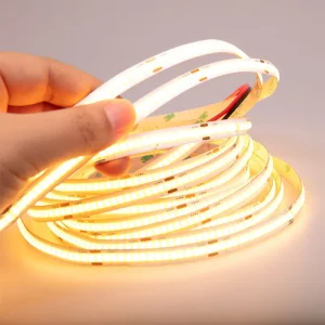 2700K 3000K 4000K 6000K Waterproof COB LED Strip 24V Flexible White COB LED Light Strip