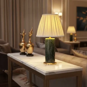 2700K Modern Luxury Dimmable Marble Table Lamp Touch Rechargeable Portable Bedside Light Decorative Cordless Table Light