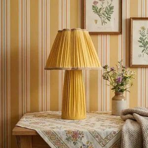 2700K Rechargeable Fabrics Table Lamp Antique Restaurant Wireless Table Lamp