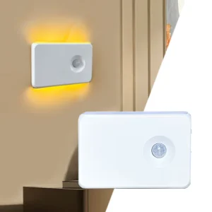 2700K Warm White Motion Sensor LED Night Light for Indoor Closet and Stair 300mAh Rechargeable Magnetic Wireless Cabinet Light