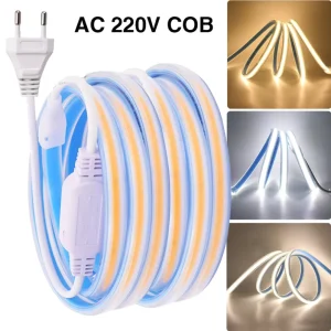 280 LEDs/m 12V 24V 220V RGBW COB LED Light Strip