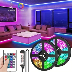 2835 5050 5m 10m 15m 20m 30m Wheel Decorative RGB RGBW 24V 12V 5V Waterproof Neon Outdoor LED Strip Light