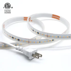 2835 LED Strip Light 110V 220V 50m/roll IP65 IP67 Waterproof PVC Remote Control Copper PCB 10mm