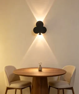 2W Plum Blossom Outdoor Waterproof LED Wall Light Led Wall Sconce Home Hotel Decoration Chess and Card Room Wall Lamp