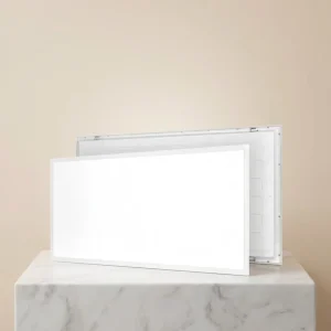 2×4 LED Panel Light 0-10V Dimmable 3-Power 4CCT Selectable 120-277V 60W 6600lm Office Drop Ceiling Light