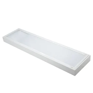 2x40W LED Panel Lighting Modern 1200x300MM with Prismatic Diffuser Waterproof IP20 2700 6500K Color Temp for Home & Office