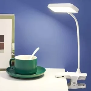 3 Color Temp 500mAh 800mAh Clip on LED Desk Lamp Rechargeable LED Table Study Light for Reading