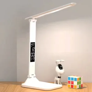 3 Colors Dimmable Wireless Charging LED Table Lamp Student Study Touch Desk Lamp Eye Protection Folding LED Desk Lamp