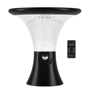 3-in-1 Solar Wall, Pillar, and Garden Light Remote Control IP65 Waterproof Motion Sensor
