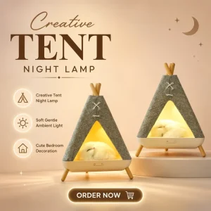 3 in 1 Wooden Base Table Night Lamp Speaker Portable Decorative LED Table Lamp