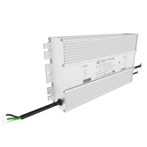 30-1600W Waterproof Wide-Voltage LED Driver Aluminum Case IP54 Customizable Lighting and Circuitry Design Service