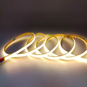 3000K 4000K 6000K USB IP20 CRI 90 400LEDs 24V Slim 3mm Ultra Narrow Flexible COB LED Strip Landscape Dimmable