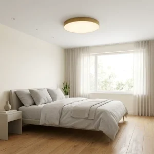 3000K-6500K PC 32W 48W AC 100-265V Decorative Dimmable LED Ceiling Light