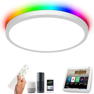 3000K-6500K RGB Smart Zigbee Ceiling Lamp 24W 30W