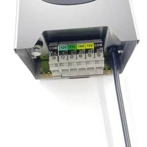 300W Low Voltage Outdoor Landscape EI Transformer with Timer and Photocell Control 120V AC for Halogen and LED Lighting