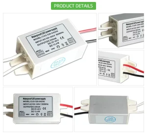300mA 13.4W IP67 Waterproof Constant-Current LED Driver for High-Bay Lights