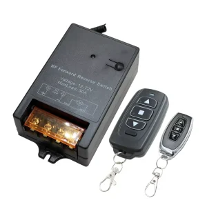 30A Relay 12V Wireless Remote Switch Reverse Polarity DC 12V Forward/Reverse Linear Actuator Controller